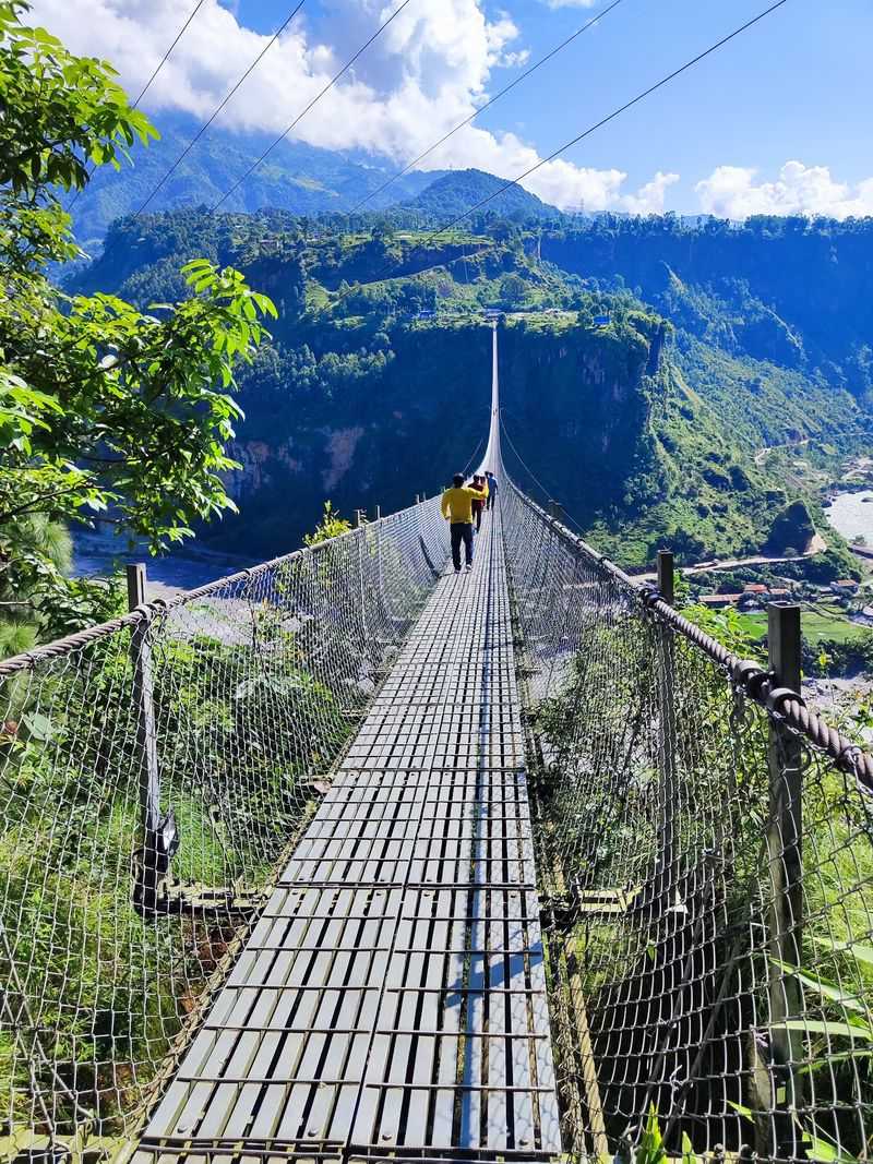 Gandaki Golden Bridge - Nepal Gandaki Golden Bridge - Nepal
