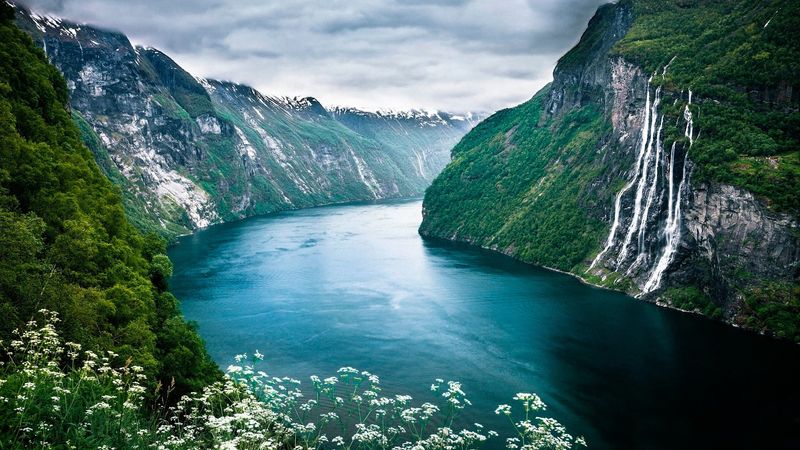Geirangerfjord, Geiranger, Møre og Romsdal, Norway Geirangerfjord, Geiranger, Møre og Romsdal, Norway