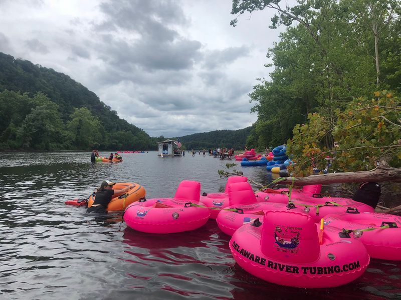 Getting There By Tube Or Kayak