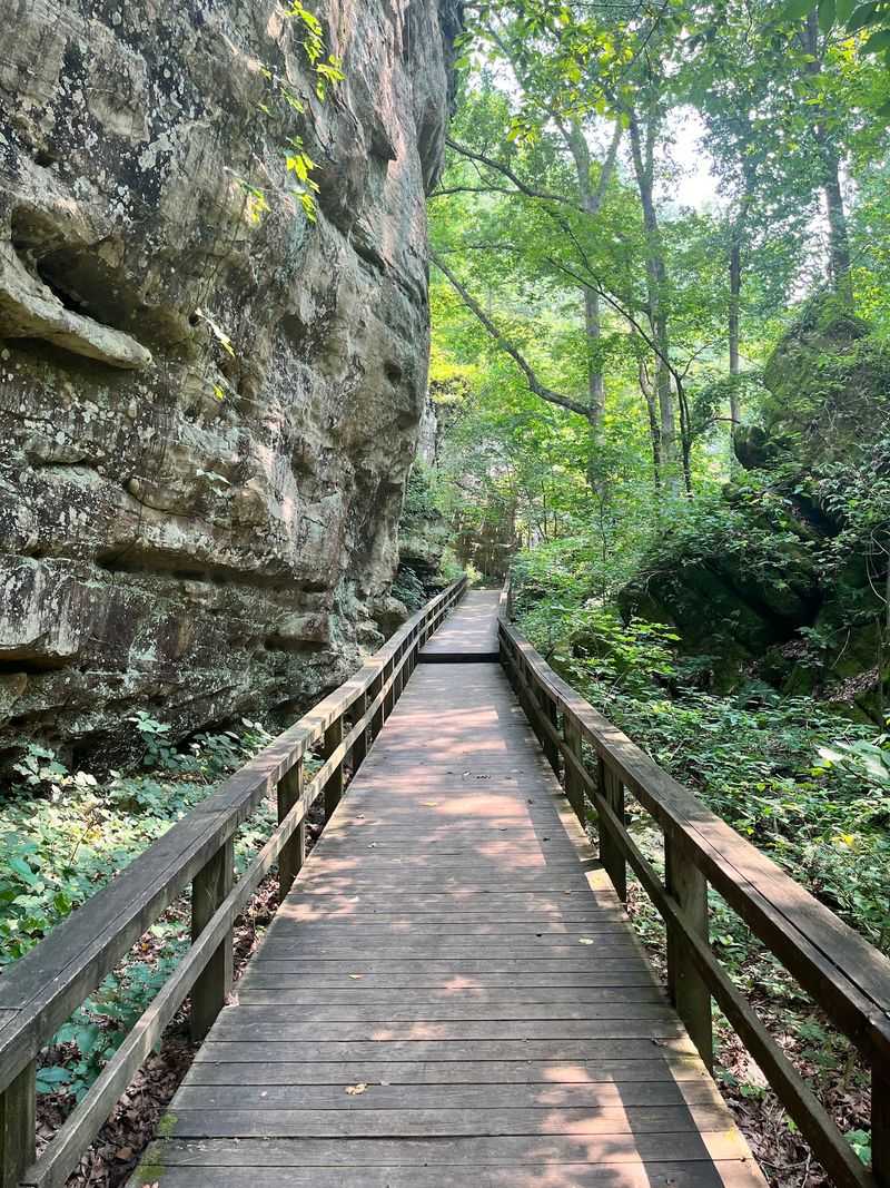 Giant City Nature Trail at Giant City State Park Giant City Nature Trail at Giant City State Park