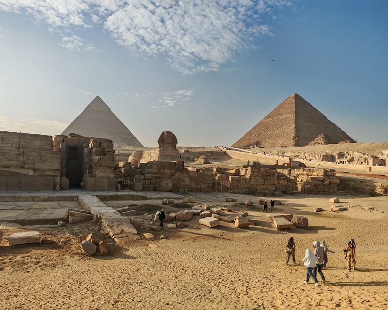Giza Plateau, Egypt Giza Plateau, Egypt