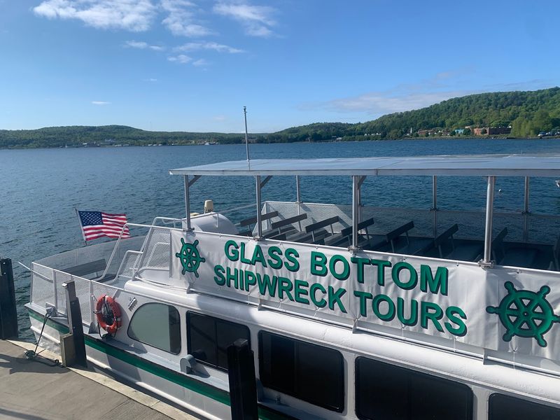 Glass Bottom Shipwreck Tours, Munising, Michigan Glass Bottom Shipwreck Tours, Munising, Michigan