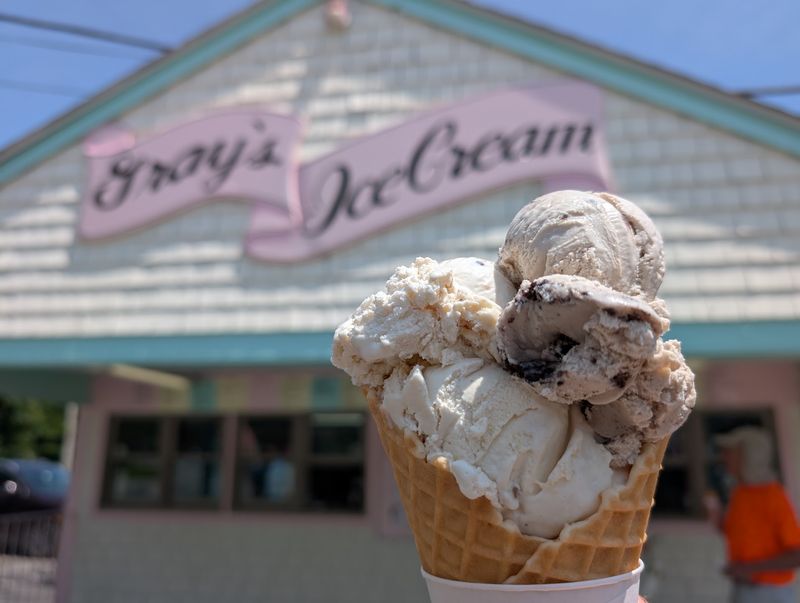 Gray's Ice Cream, Tiverton, Rhode Island