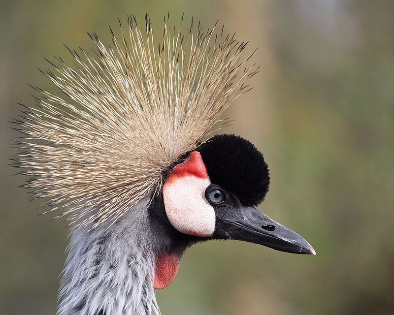 Grey Crowned Crane - Uganda