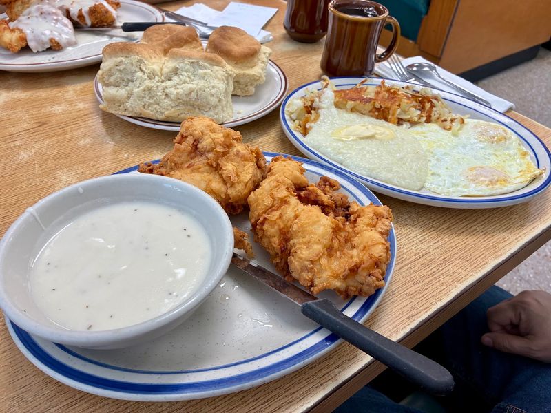 Grits, Biscuits, And The Classic Breakfast Spread Grits, Biscuits, And The Classic Breakfast Spread