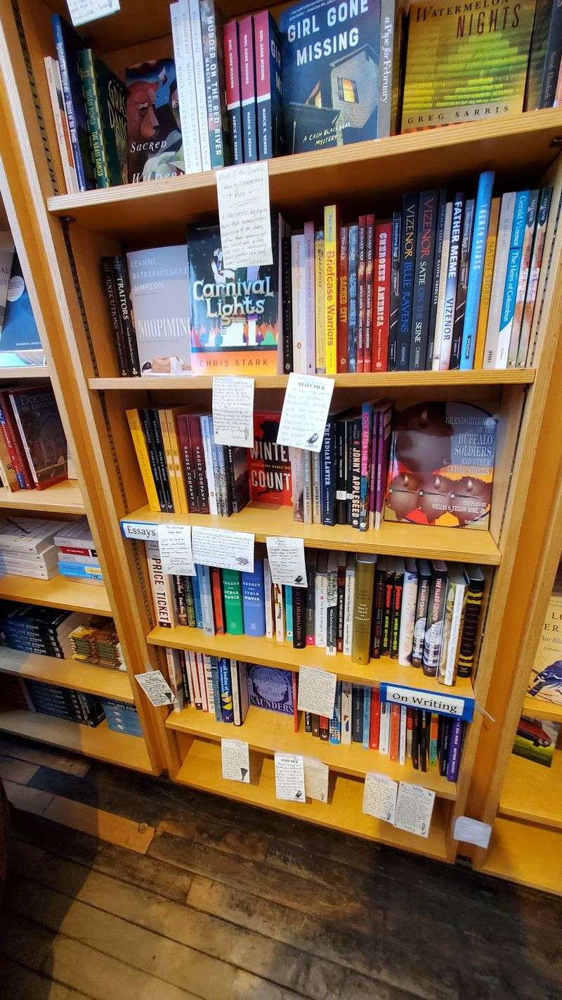 Handwritten Staff Recommendations on Every Shelf Handwritten Staff Recommendations on Every Shelf