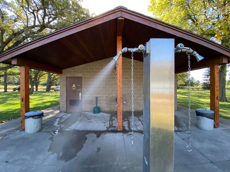 Handy Restrooms, Changing Space, and a Rinse-Off Shower