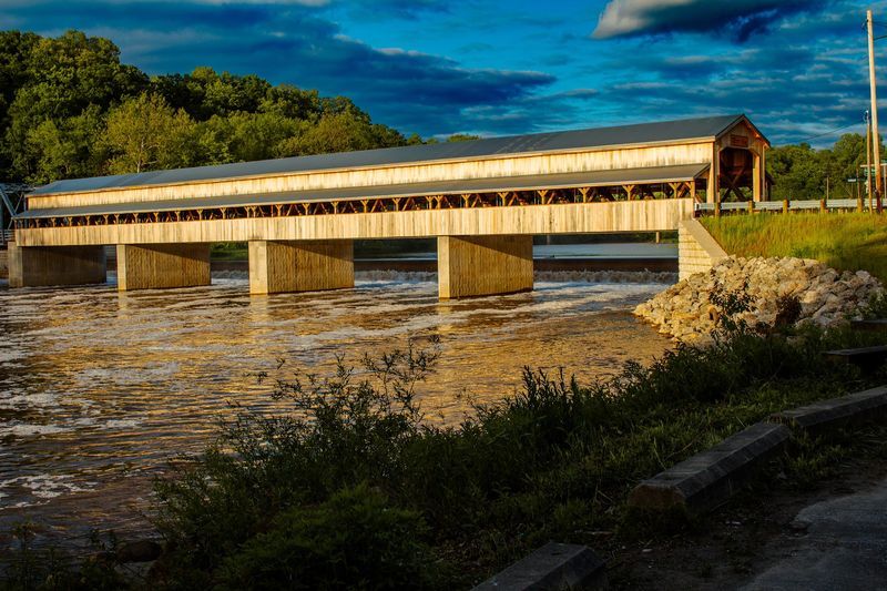 Harpersfield Covered Bridge - Ashtabula County Harpersfield Covered Bridge - Ashtabula County