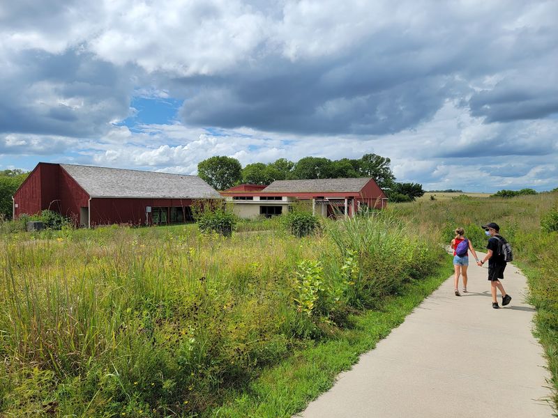 Harrington Trail Loop at Pioneers Park Nature Center, Lincoln, Nebraska Harrington Trail Loop at Pioneers Park Nature Center, Lincoln, Nebraska