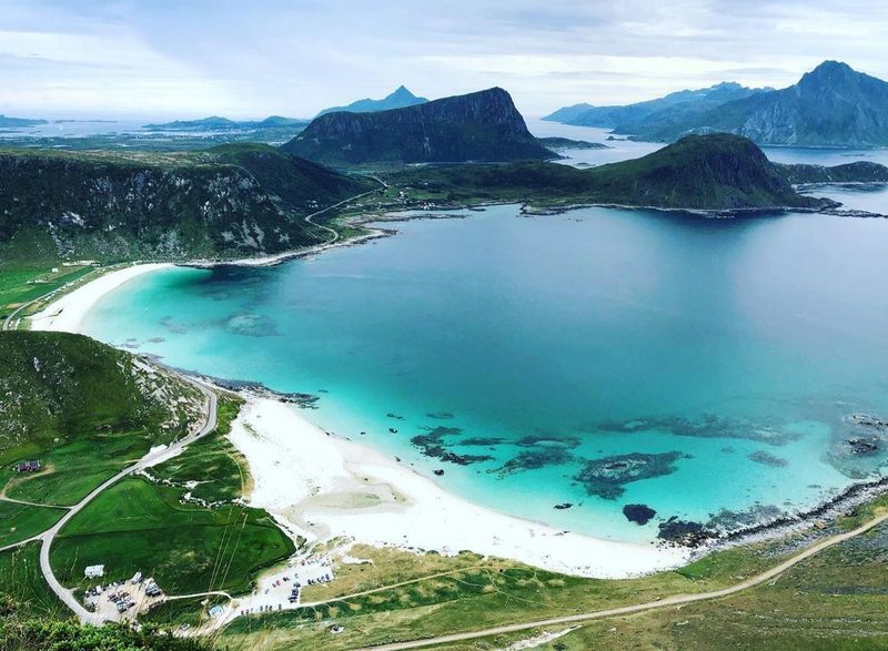 Haukland Beach, Lofoten, Norway