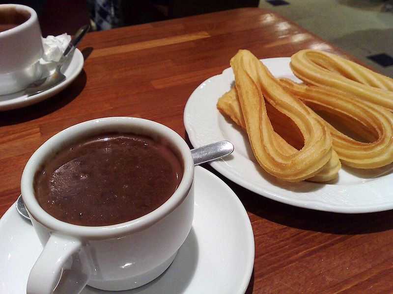 Have Churros With Chocolate Have Churros With Chocolate