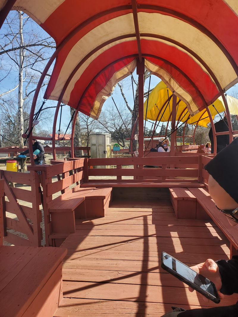 Hayrides That Link The Farm Together