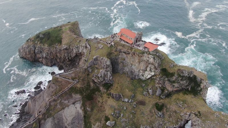 Hermitage of San Juan de Gaztelugatxe, Basque Country, Spain Hermitage of San Juan de Gaztelugatxe, Basque Country, Spain