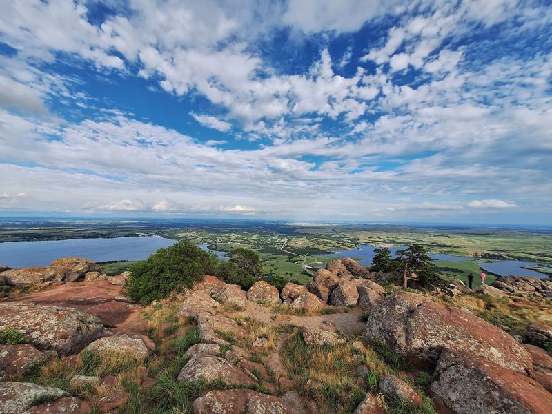 Hike the granite peaks at Wichita Mountains Hike the granite peaks at Wichita Mountains