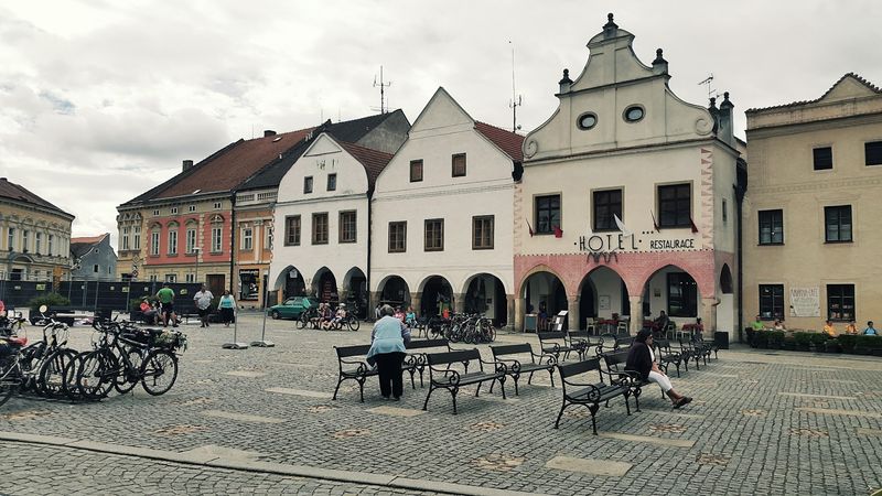 Horni Square, Slavonice, Czechia Horni Square, Slavonice, Czechia