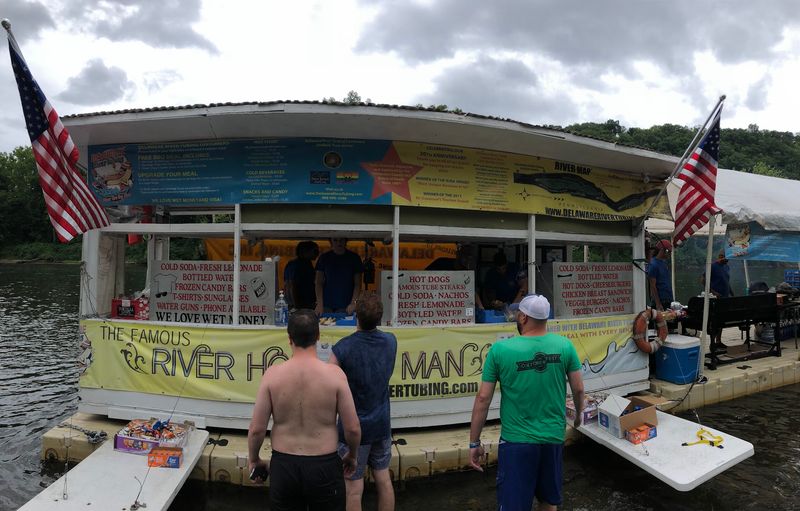Hot Dogs With A River Backstory