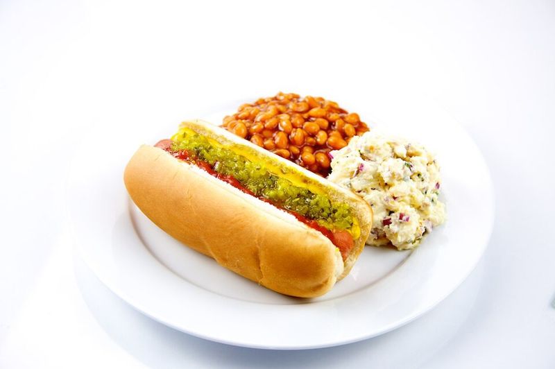 Hot Dogs and Baked Beans Hot Dogs and Baked Beans
