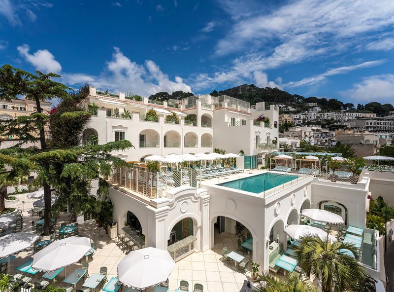 Hotel La Palma, Capri, Campania, Italy Hotel La Palma, Capri, Campania, Italy