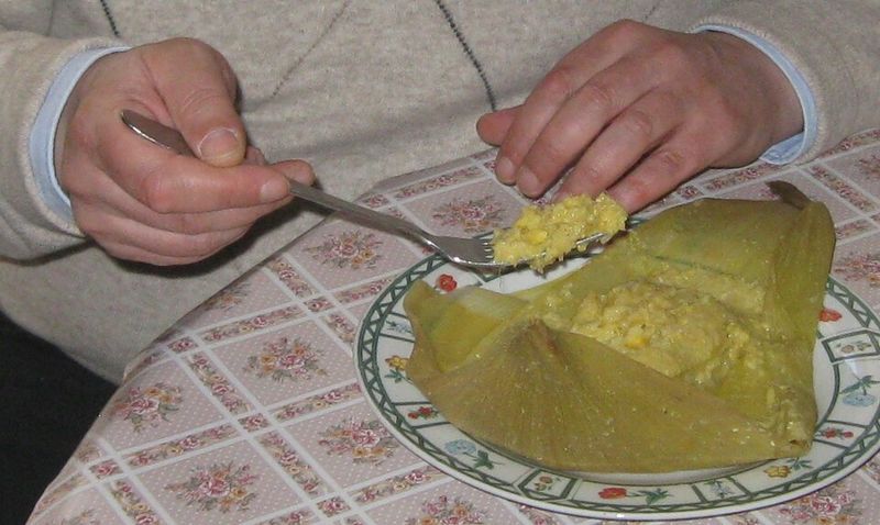 Humitas - Chile, Ecuador, Bolivia and Peru