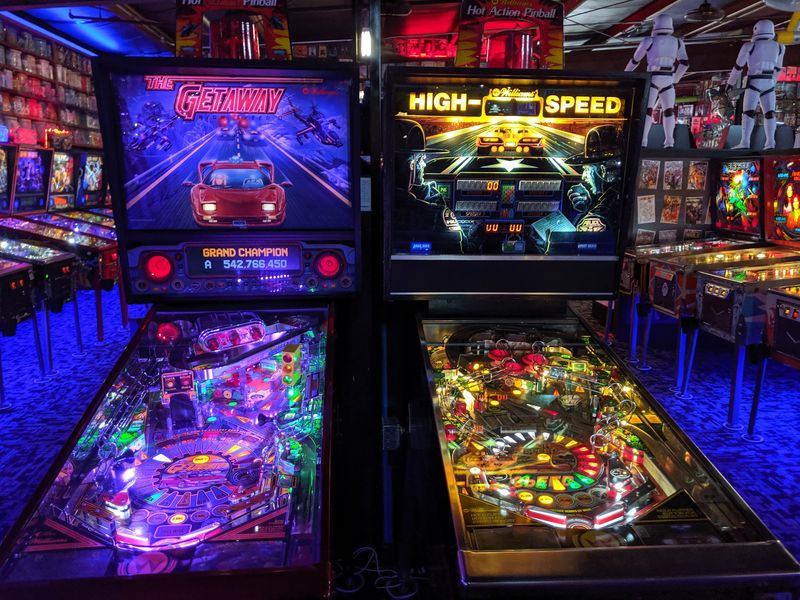 Hundreds of Pinball Machines All in One Place Hundreds of Pinball Machines All in One Place