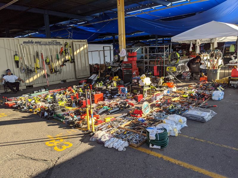 Hundreds of Vendors, One Giant Open Lot