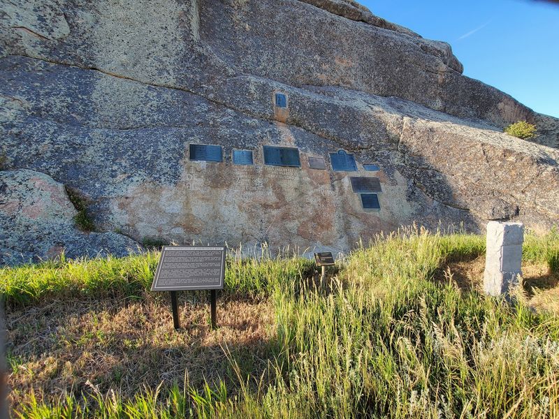 Independence Rock State Historic Site, Alcova, Wyoming Independence Rock State Historic Site, Alcova, Wyoming