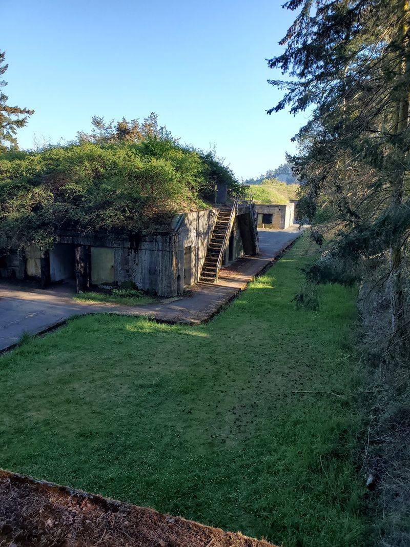 Inside the Bunkers: Dark Corridors and Flashlight Fun