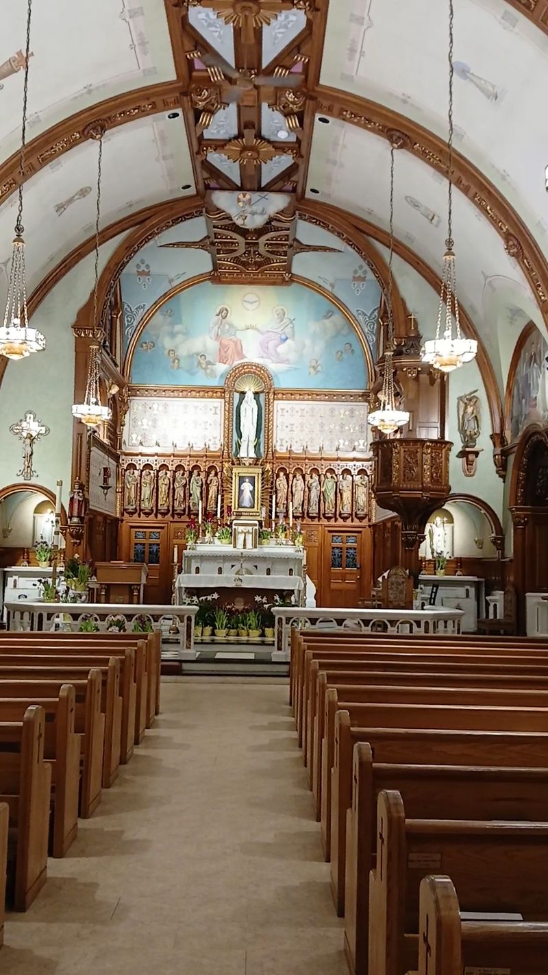 Inside the Stunning Shrine Church Inside the Stunning Shrine Church