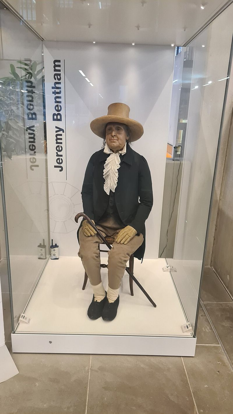Jeremy Bentham's Skeleton - London, England Jeremy Bentham's Skeleton - London, England