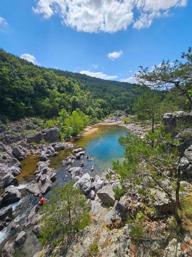 Johnson's Shut-Ins State Park Campground, Middle Brook, Missouri