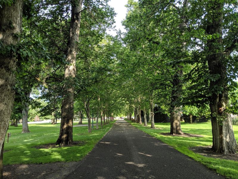 Julia Davis Park Greenbelt Paths, Boise, Idaho Julia Davis Park Greenbelt Paths, Boise, Idaho