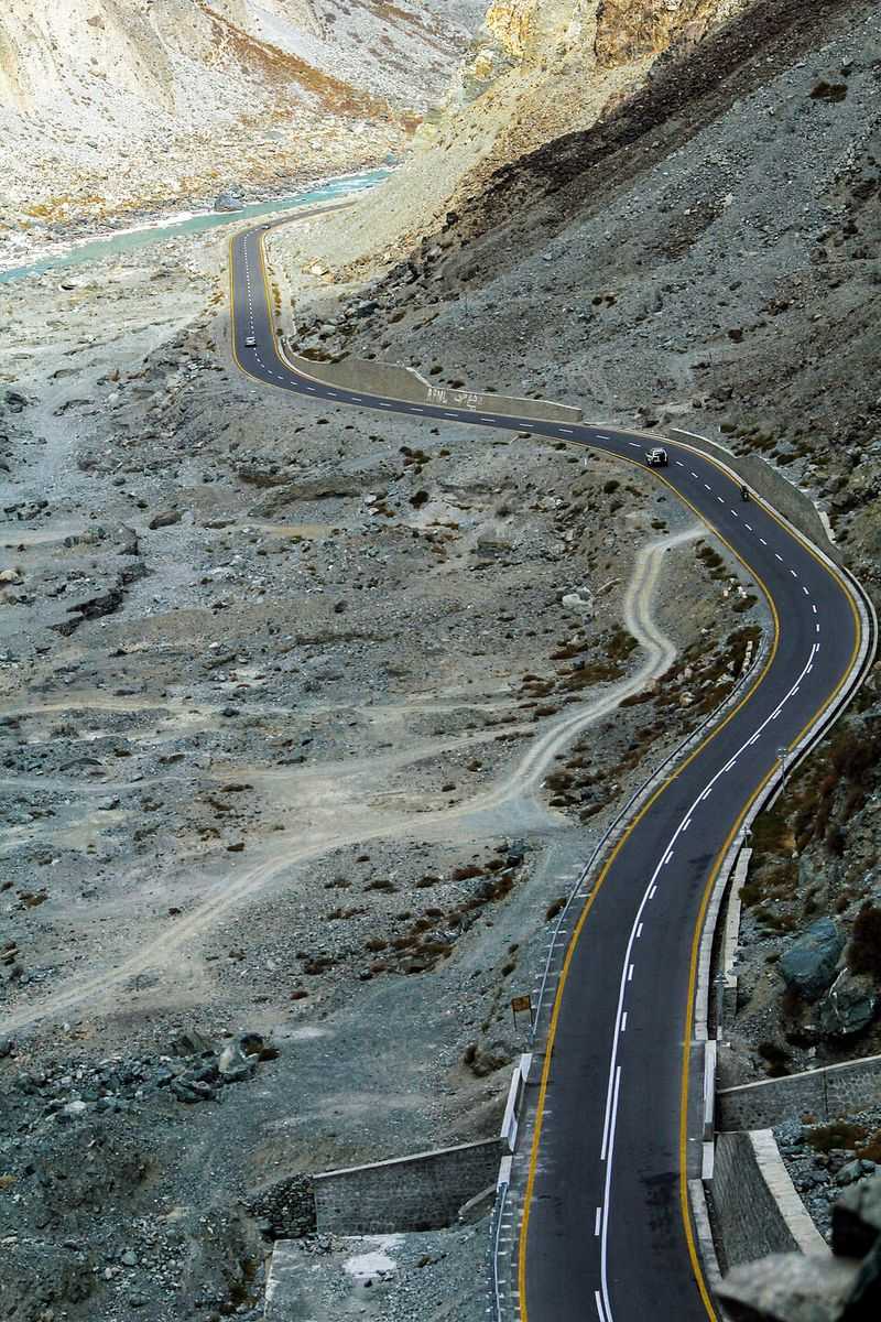Karakoram Highway and Khunjerab Pass, Pakistan Karakoram Highway and Khunjerab Pass, Pakistan