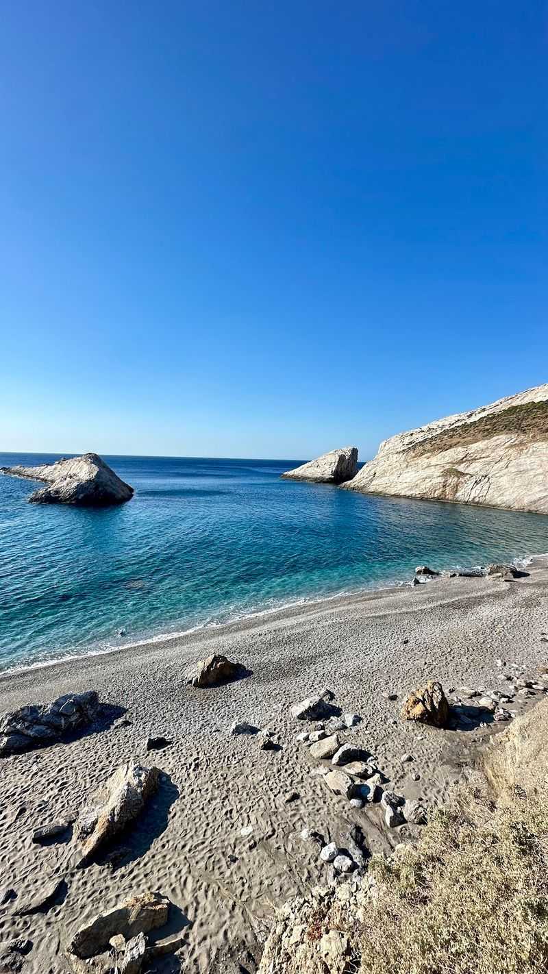 Katergo Beach, Folegandros Katergo Beach, Folegandros