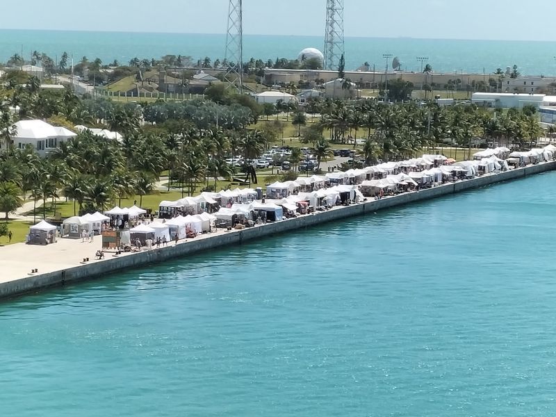 Key West, Florida, Pushes Beds Down Duval Street