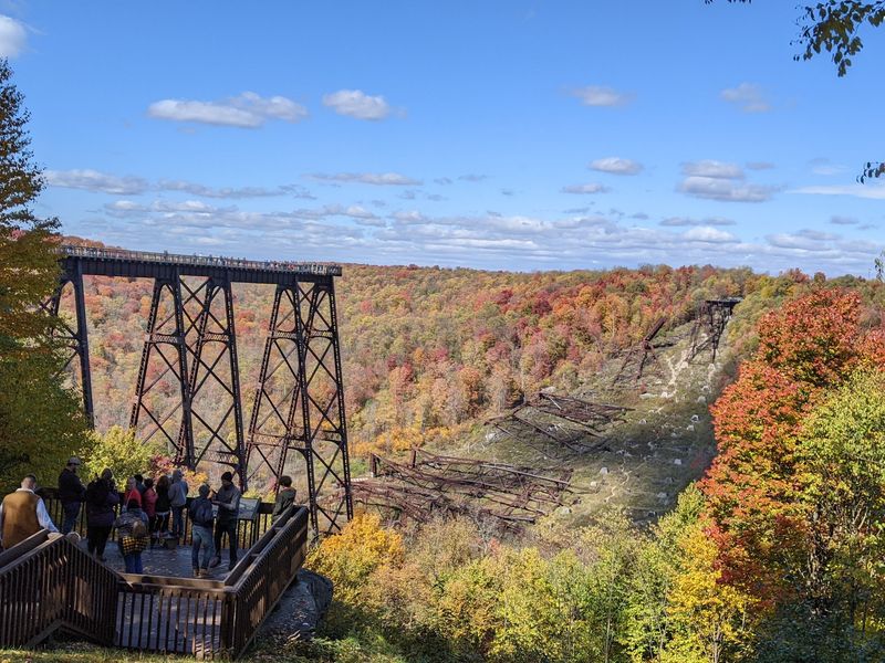 Kinzua Bridge State Park, Mount Jewett, Pennsylvania Kinzua Bridge State Park, Mount Jewett, Pennsylvania