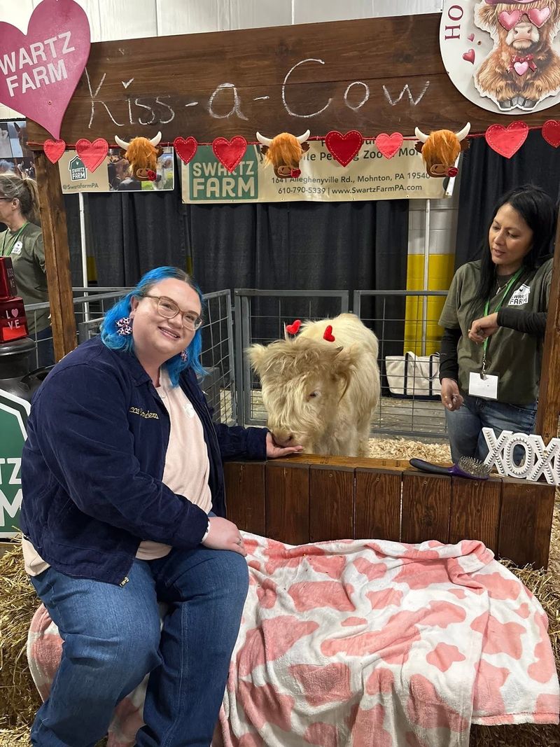 Kiss a Cow: The PA Farm Show Booth That Became a Tradition Kiss a Cow: The PA Farm Show Booth That Became a Tradition