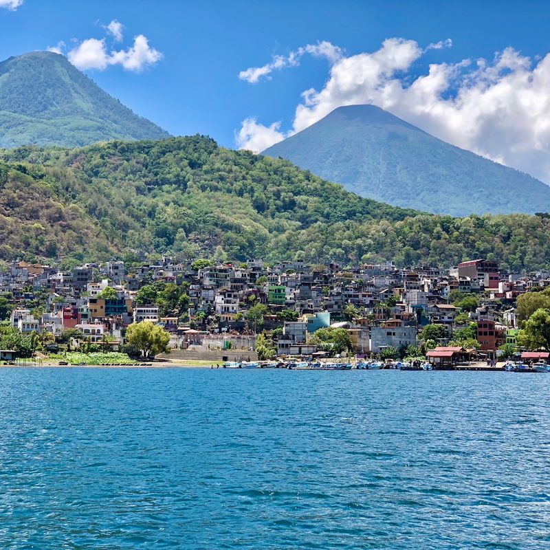 Lake Atitlan, Solola Department, Guatemala Lake Atitlan, Solola Department, Guatemala
