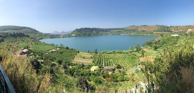 Lake Avernus, Pozzuoli, Campania, Italy Lake Avernus, Pozzuoli, Campania, Italy