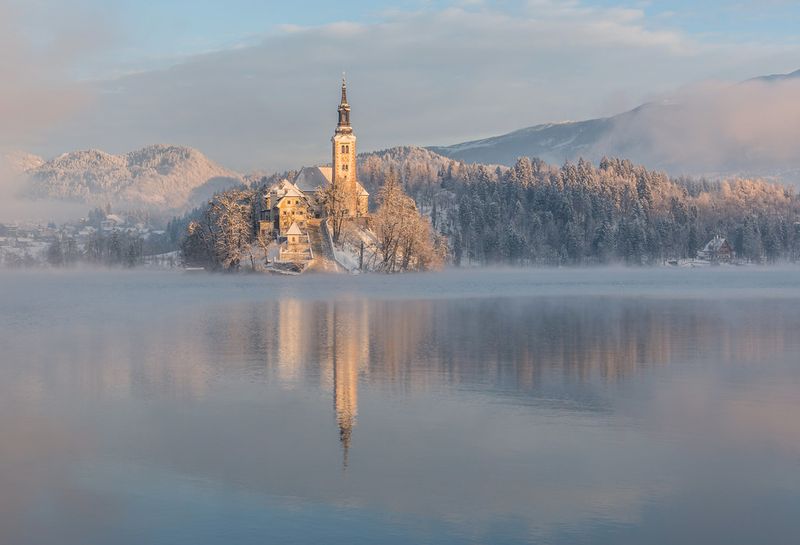 Lake Bled, Bled, Slovenia Lake Bled, Bled, Slovenia