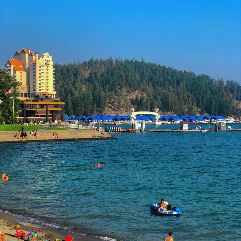 Lake Coeur d'Alene, Coeur d'Alene, Idaho Lake Coeur d'Alene, Coeur d'Alene, Idaho