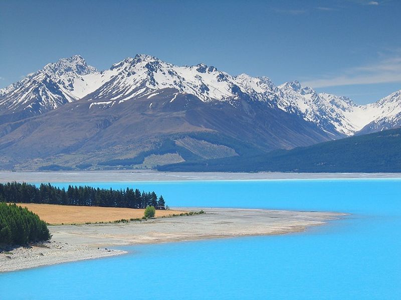 Lake Pukaki, Canterbury, New Zealand