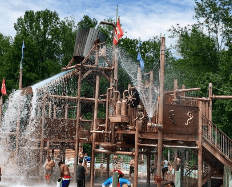 Land of Make Believe Pirate's River, Hope, New Jersey Land of Make Believe Pirate's River, Hope, New Jersey