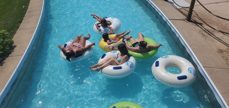 Lazy River Adventure with Medieval Theming