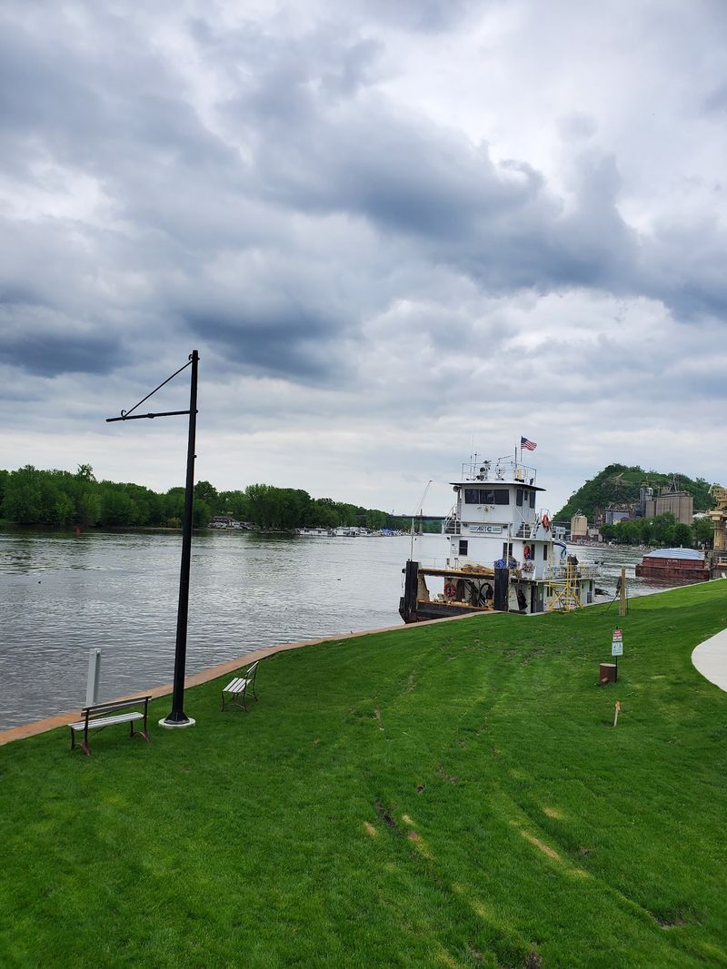 Levee Road and the Waterfront That Anchors the Town Levee Road and the Waterfront That Anchors the Town