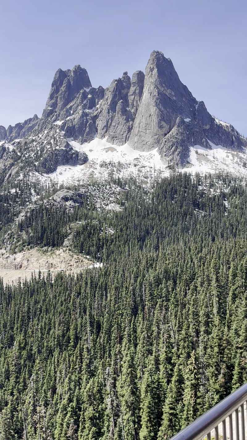 Liberty Bell Mountain Front and Center Liberty Bell Mountain Front and Center