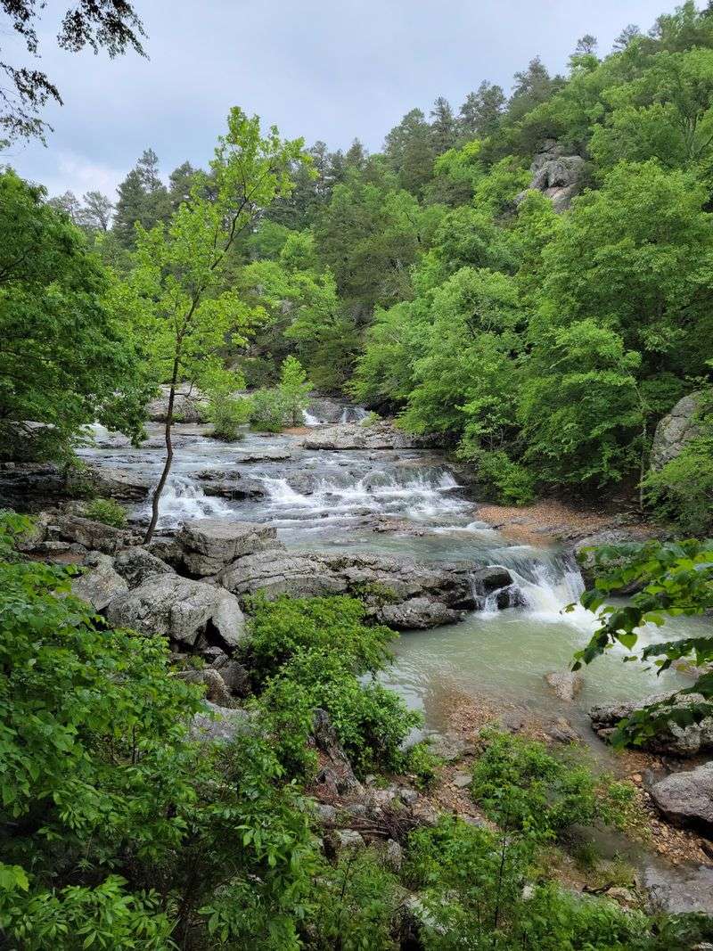 Little Missouri Falls Trail, Langley, Arkansas Little Missouri Falls Trail, Langley, Arkansas