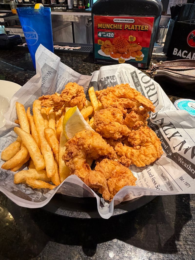 Loaded Shrimp and Fish Baskets