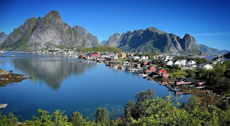 Lofoten Islands, Reine, Nordland, Norway Lofoten Islands, Reine, Nordland, Norway