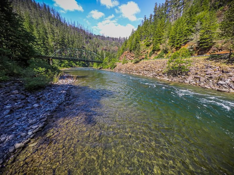 Lower Clackamas River - Near Estacada Lower Clackamas River - Near Estacada