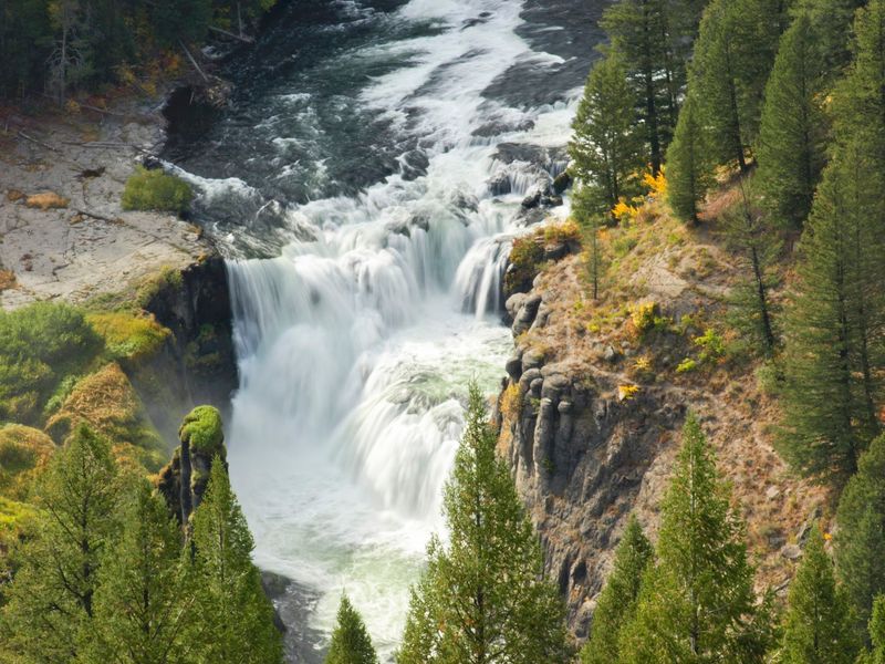 Lower Mesa Falls Observation Site, Ashton, Idaho